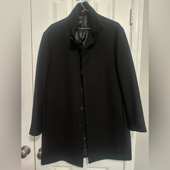 Alfani Black Men's Trench Coat - Picture 1 of 9